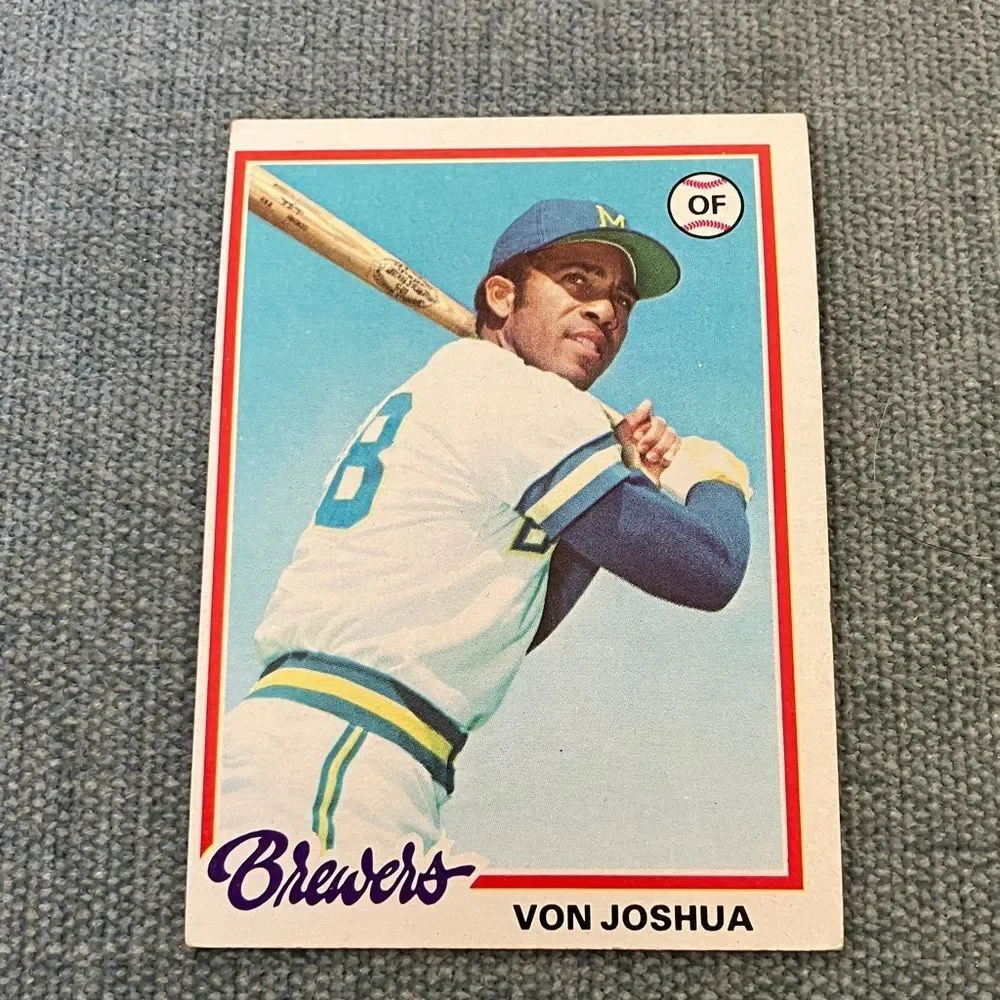1978 Topps Milwaukee Brewers Baseball Card Trading Card